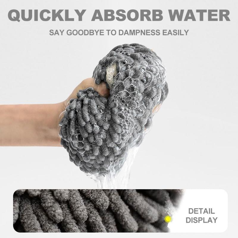 Küche hängend Handball dicker Schwamm super saugfähig Handtuch schnelltrocknend Badezimmer Putzlappen Handtuch