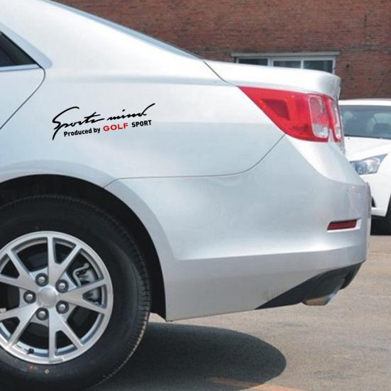 Jedinečná samolepka na dopisní auto SUV samolepicí samolepka Reflexní PET dekorace