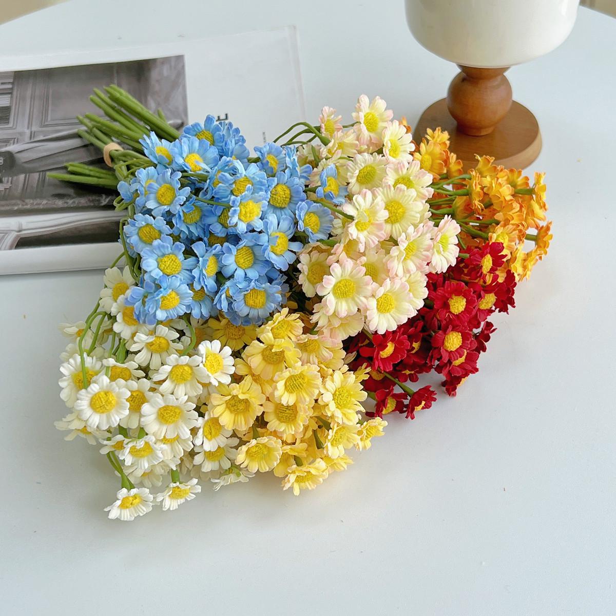 

Chamomile Daisy Artificial Flower Bouquet for Home and Table Decor