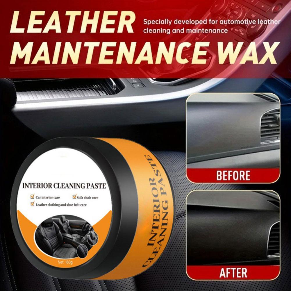 Car Leather Seat Maintenance Care Cream Multifunctional Cream Interior Polishing Stain Removal Refurbished Leather Sofa Clean