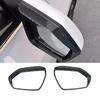 For Hyundai Elantra 2021 2022 2023 2024 Carbon Fiber Mirror Rain Eyebrow Trim 2X