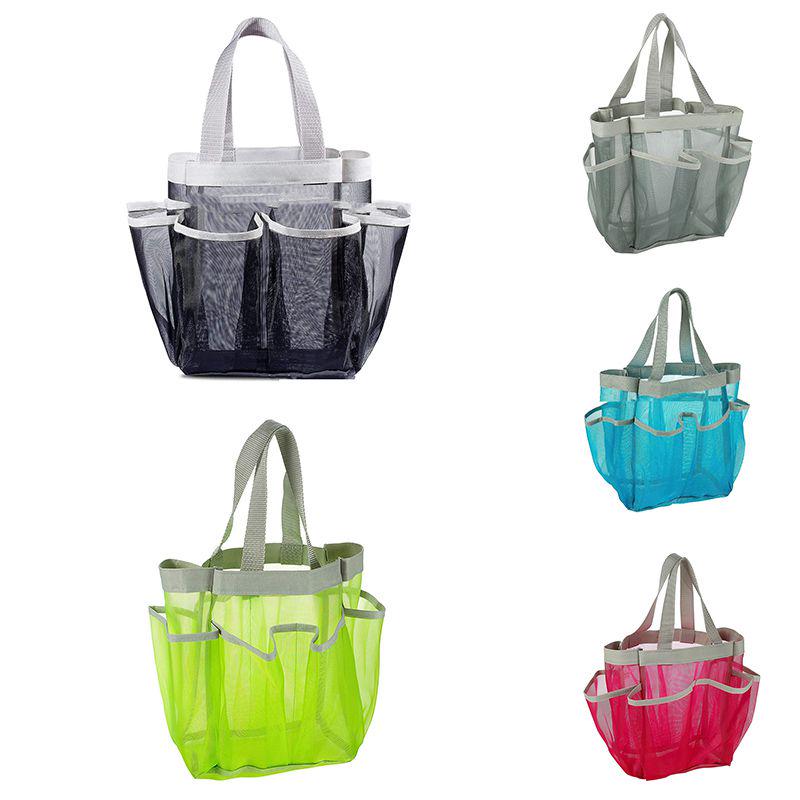 Dusch-Caddy, Tragetasche, schnelltrocknend, Badezimmer-Organizer, tragbare Aufbewahrungstaschen für Toilettenartikel