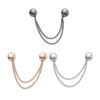 Magnetic Clothing Clips Multi-Function Clothes Hem Clips Magnetic Clips with Chain for Women Pants Jeans Shirts Sweaters