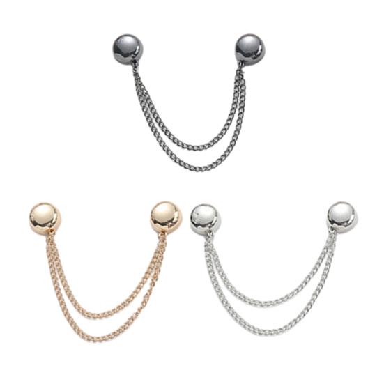 Magnetic Clothing Clips Multi-Function Clothes Hem Clips Magnetic Clips with Chain for Women Pants Jeans Shirts Sweaters