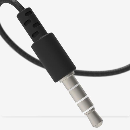 Wired Earbud Fevers Sensitive Ergonomic 3.5mm Sound Quality Wired Super Bass In-ear Earbud