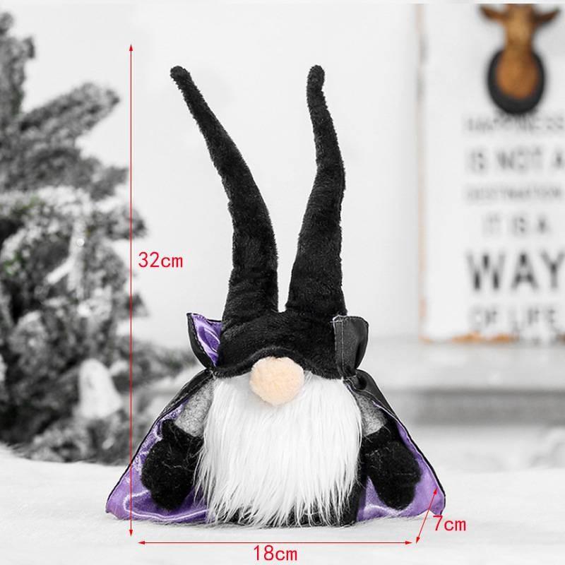 Ny Halloween No-face Dock Fönsterdisplay Dekoration För Festliga Party Scener 21cm 32cm