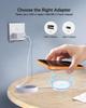 Qi2.2 Magnetic LED Wireless Charger 25W | Fast Charge Night Light for Apple 17 Magsafe