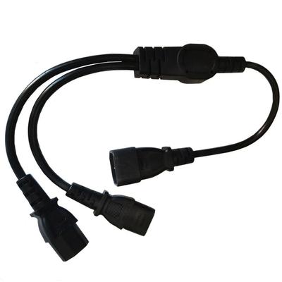1 To 2 1 To 4 Power Splitter Copper Core Extension Cable Y Splitter Adapter Equipment Power