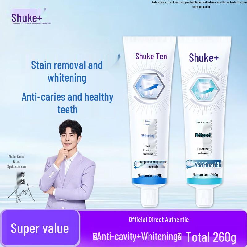 

Shuke Multi-Effect Oral Care Toothpaste Family Pack