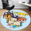 1pc Rugrats Office Round Area Rug, Bedroom Living Room Home Decor, Room Deco,  Offic A1016141