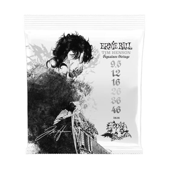 ERNIE BALL Ernie Ball 3826 Electric Guitar Strings (9.5-46) Tim Henson Signature Electric Guitar Strings