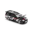 POP RACE NISSAN STAGEA GARAGE BLACK Finished product PR640211 1/64 SIM0N'S #62