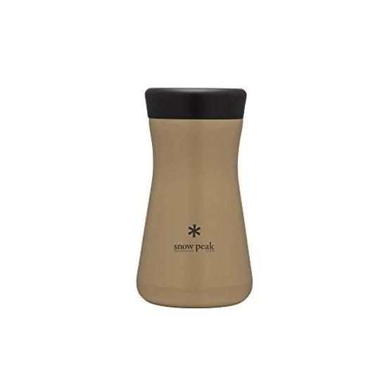 Snow Peak Stainless Vacuum Bottle Type T350 Sand TW-350-SN