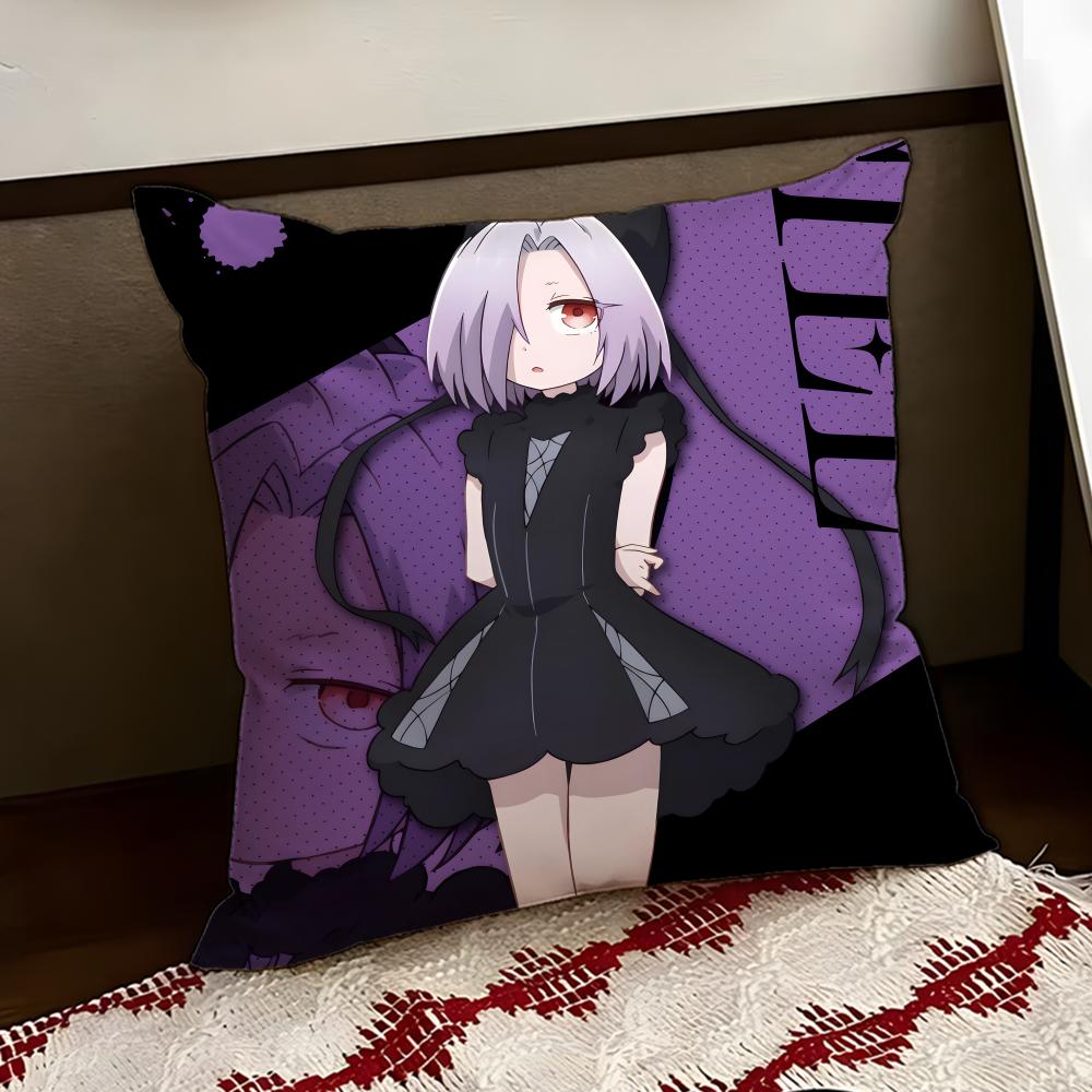 

Anime CuteShy Hero Cushion Cover Reversible Soft Durable Pillow Cover Home Car MultiScene Use for Daily Comfort 30X30cm