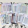 10/30/50pcs 3inch Photo Frame Paper Stickers with Protective Sleeves for Scrapbooking Kpop Idol Photocard Decor Stationery