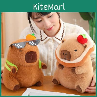 Adorable Capybara Plush Toy Featuring Unique Colorful Designs And Soft Filling Material