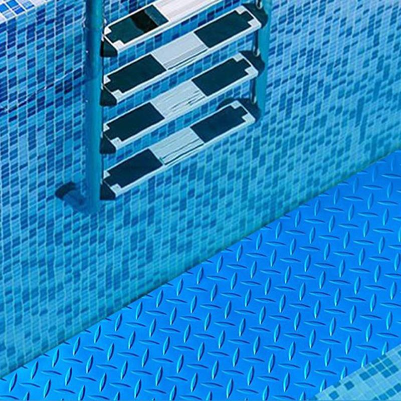 Swimming Pool Ladder Mat Pvc Waterproof Anti Slip Pool Step Mat Boat Decking Non-slip Pedal Pad Marine Flooring Yacht Ladder Pad