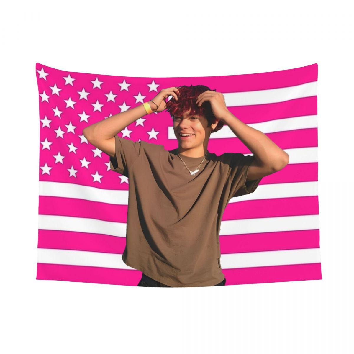 1pc Interesting Malachi Flag Gift Tapestry Interesting Poster Tapestry Gift Merch Barton Flag Used for Room Decoration 74x94cm(29x37in)