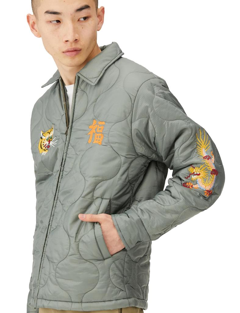HOUSTON NYLON RIP VIETNAM JACKET by Foliage Men's (TIGER)