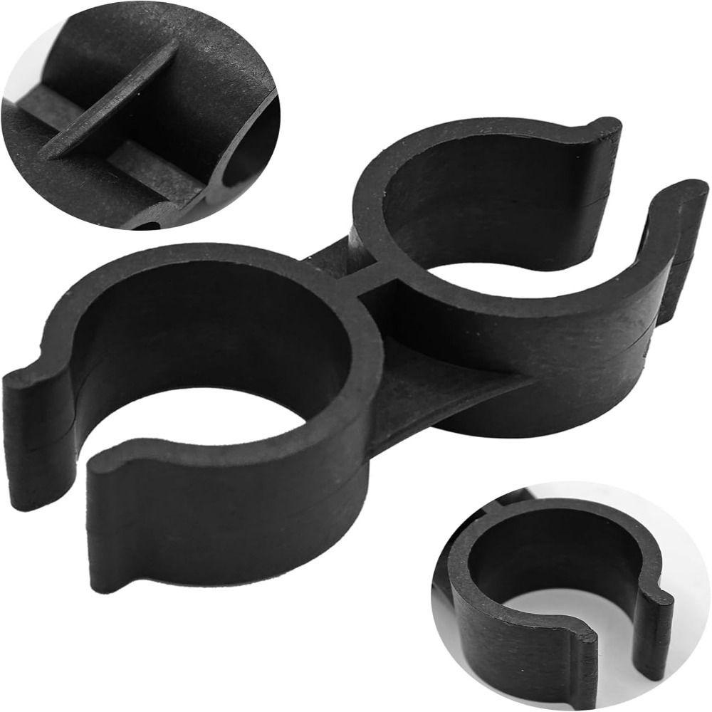 10Pcs 20/25/32mm Dual Pipe Clip Double-ended Tube Clips  Agricultural Irrigation