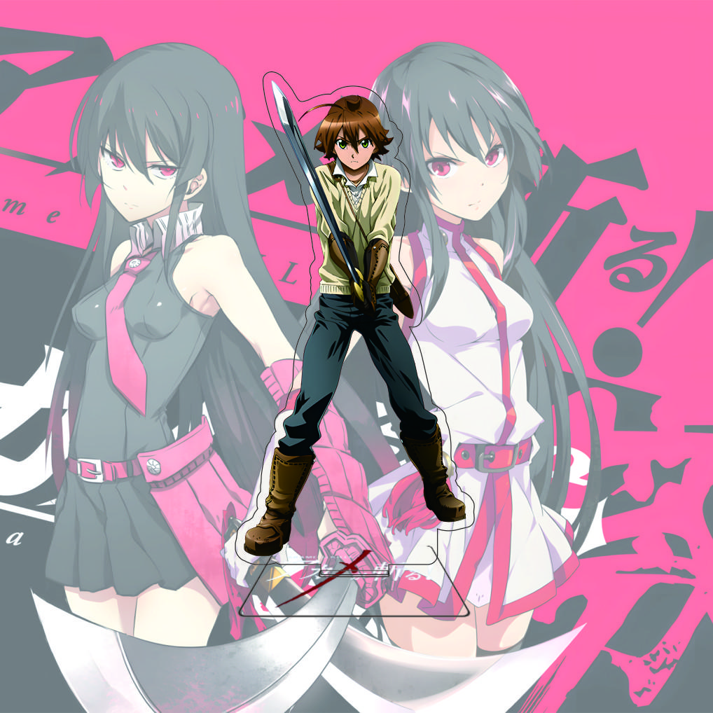 

Anime Akame ga KILL 15cm Acrylic Stand Model Cosplay Characters Ornament Accessories Goods Collection Gifts 15 cm