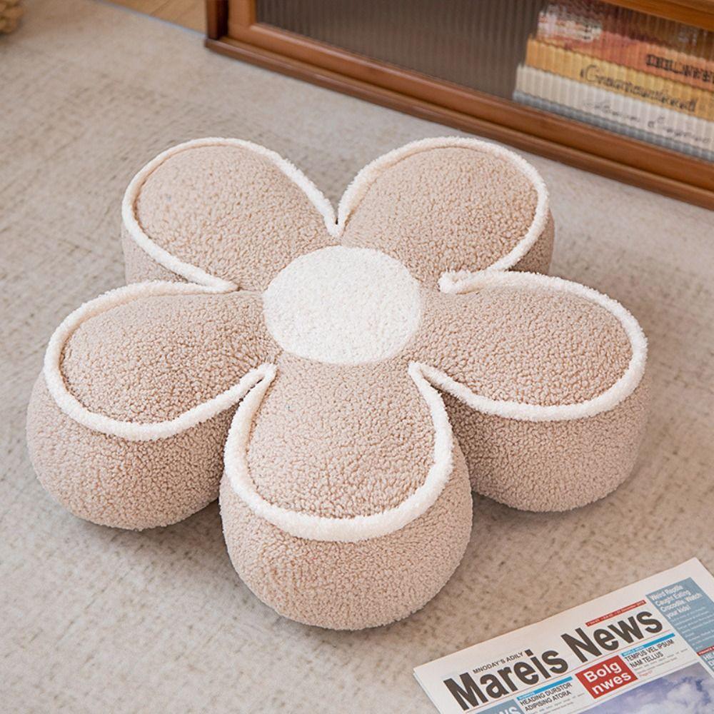 Thicker Plush Cushion Soft Seat Pillow Seat Mat Flower Seat Cushion Sofa