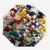 1pc Outdoor Umbrella with My Hero Academia Characters - Automatic Opening/Closing, Portable 3-Fold Design, 8-Rib Iron Frame - Perfect Gift for Fa