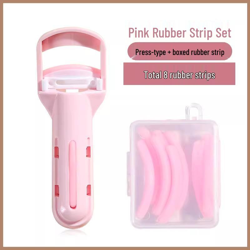 2024 Women's Portable Wide-Angle Eyelash Curler - Long-Lasting Curl & Shaping, Perfect for Beginners