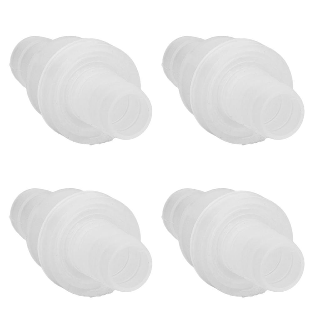 12PCS Aquarium Check Valve Ozone Resistance Oil Resistant One Way Air Valve PP Check Valve for Fish