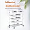 Commercial 5-Tier Kitchen Serving Trolley