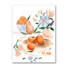 Abstract Wall Art Pool Party Fruit Plate Ladies Free Time Nordic Posters and Prints Oil Painting Living Room Decoration Pictures