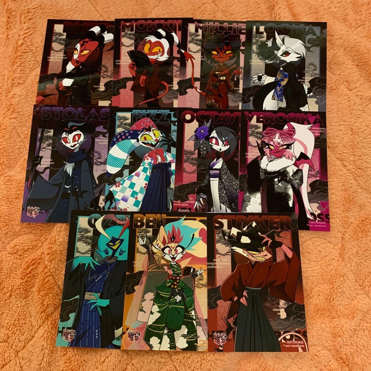 Used Helluva Boss Fair Bonus Japanese Ver. Bromide Complete Set of 11 Types
