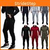 Stilvolles Herren-Trainingsanzug-Set mit Kapuzenjacke und Hose mit verstellbarem Bund