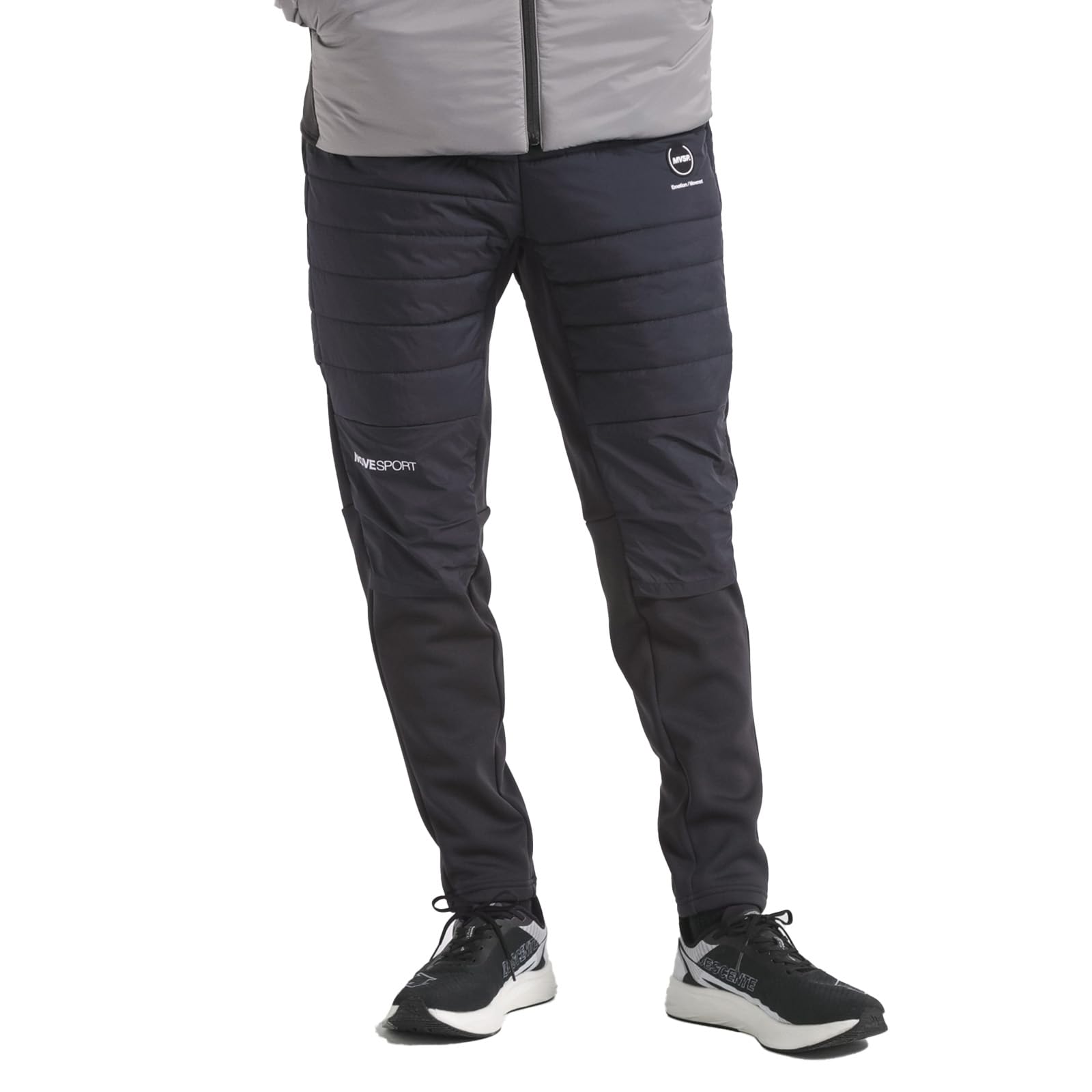 

Long Pants Descente AERO CAPSULE Hybrid Tapered Pants Lightweight Heat Retention Water Repellent Stretch Training Running BK [Move Sports]