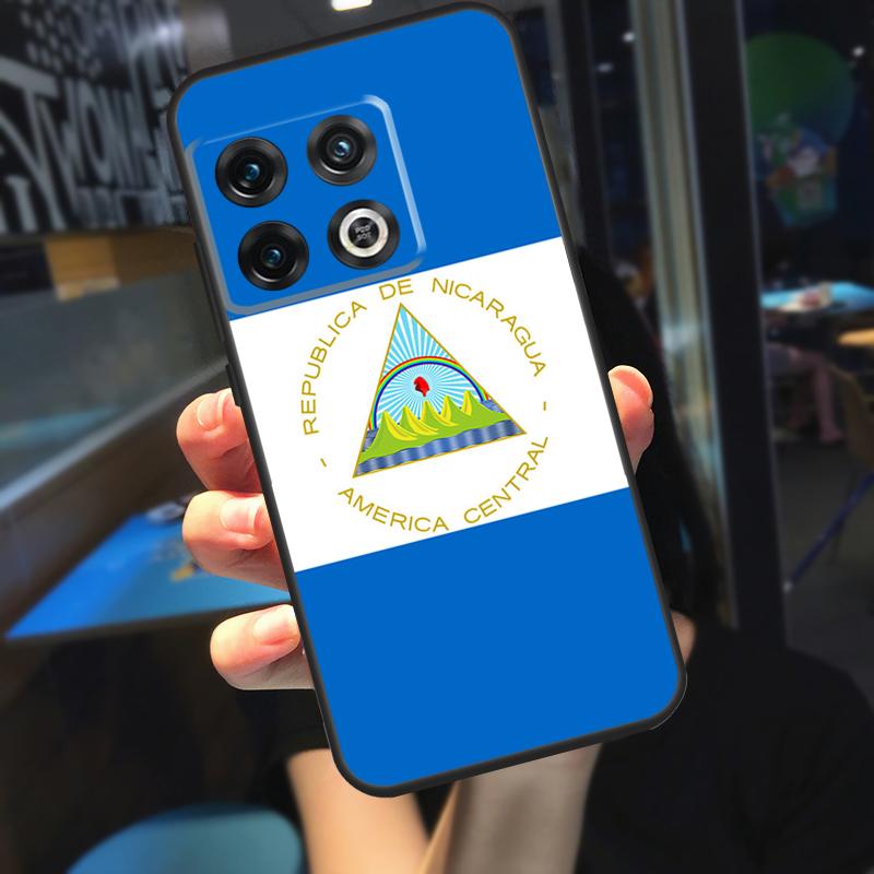 

Nicaragua Flag Funda For OnePlus 12R 13 R 12 11 9 10 Pro 8T 9RT 10T OnePlus Nord 4 CE 2 3 Lite N20 N30 Case OnePlus 9RT