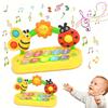 Baby Colorful Insect Musical Instrument - Baby Early Education Smart Electronic Piano Toy for Boys and Girls