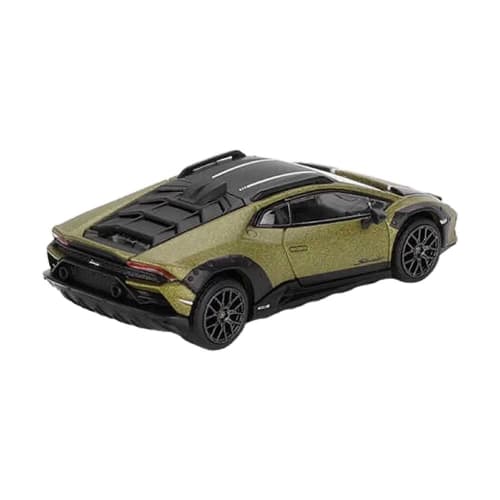 MINI GT 1/64 Scale Lamborghini Huracan Sterrato Verde Gea Matt (Matte Green) Left-Hand Drive Finished Product