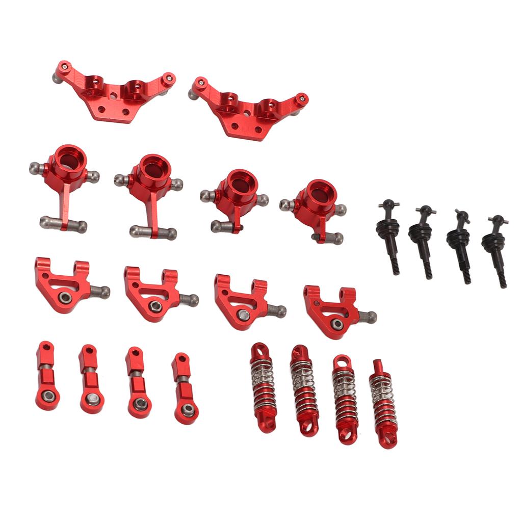 Aluminum Alloy RC Car Upgrade Parts Kit Shock Absorbers CVD Drive Shaft Front Rear Steering Cup for WLtoys K969 1 28 RC