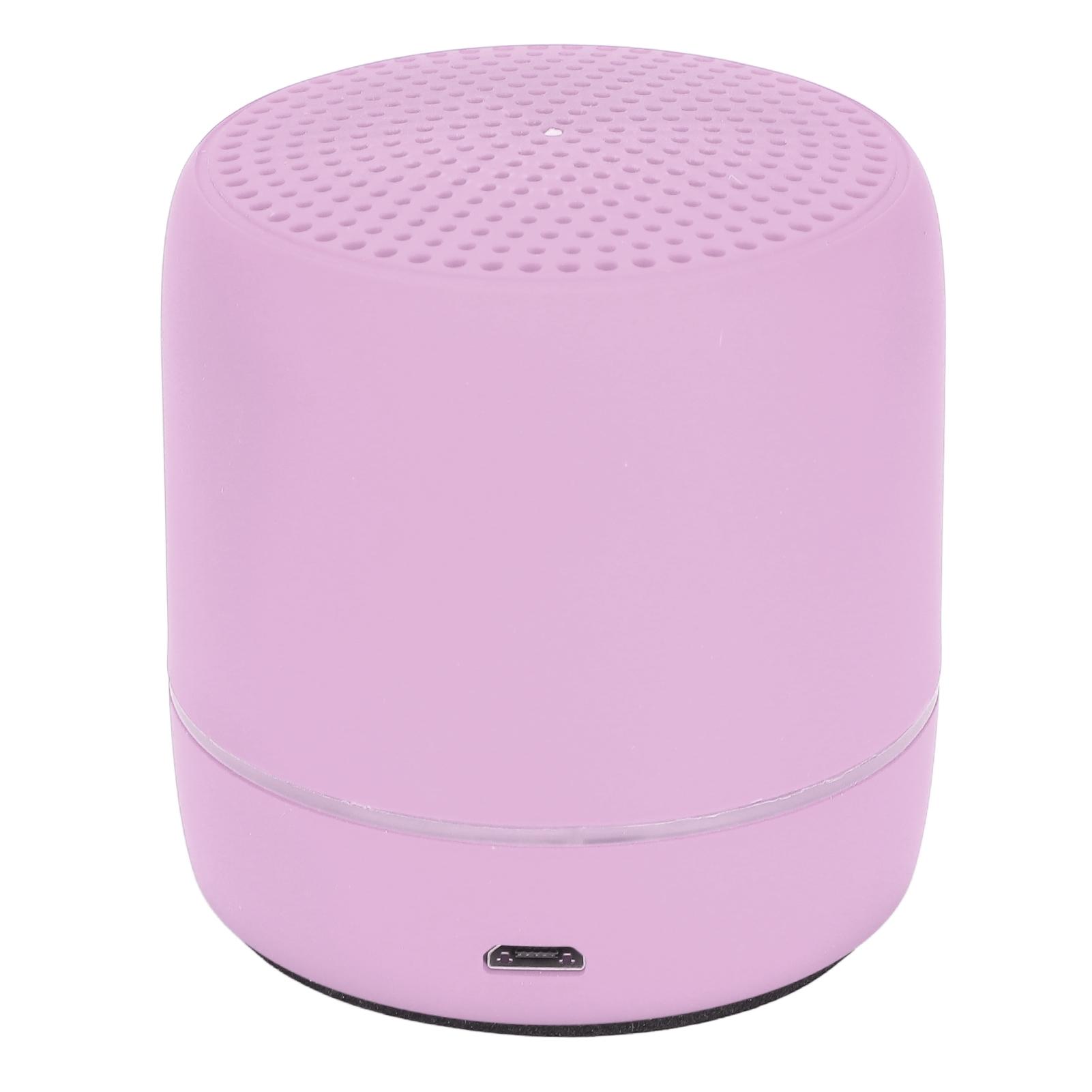 

Portable Bluetooth5.0 Speaker Bass Stereo 280Hz‑16KHz Mini Travel Speaker for OutdoorPink розовый