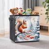 The Squirrel on The Branch 5D Diamond Painting Storage Basket Full Round Drill Mosaic Diamond Embroidery Cross Stitch Kits Home Decor Home Decor