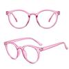 Portable Glasses Protection Online Classes Anti-blue Light Round Eyeglasses Kids Glasses Ultra Light Frame