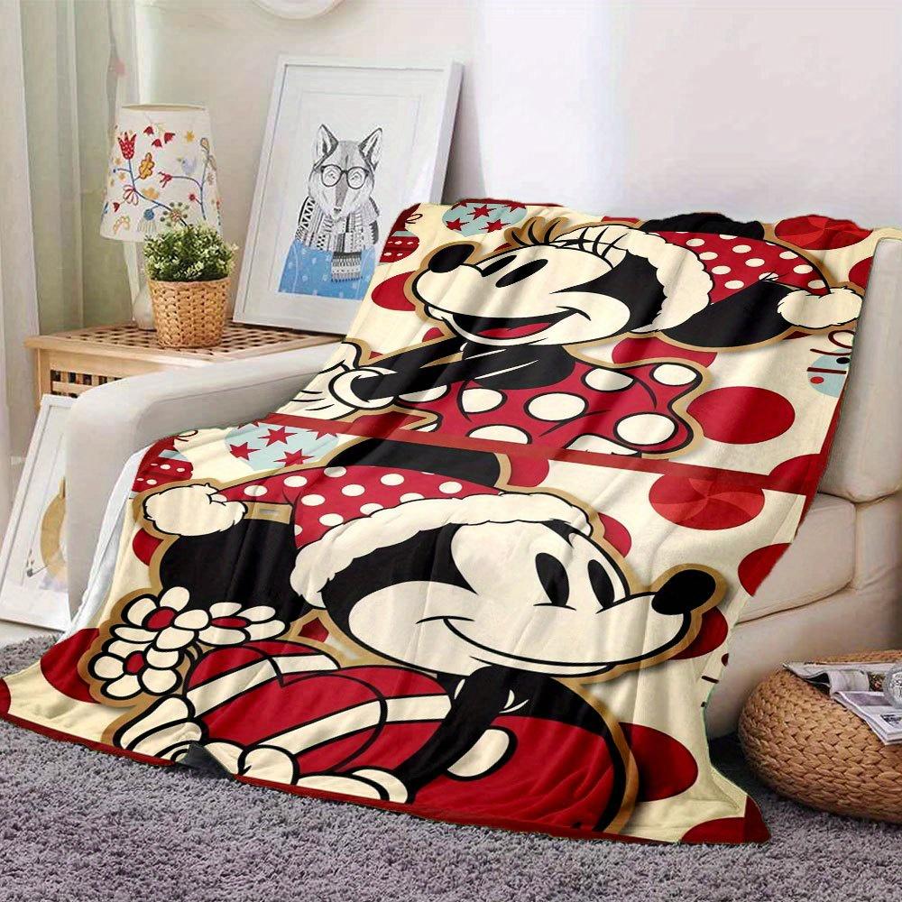 

1pc. Christmas Minnie Mouse Plush Toy - Soft Home Decorative Blanket for Room Decorationz003 130cmx150cm