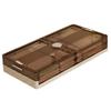 Under Bed Storage Containers Foldable Rolling Storage Bins Plastic Clothes Organizer with Wheels