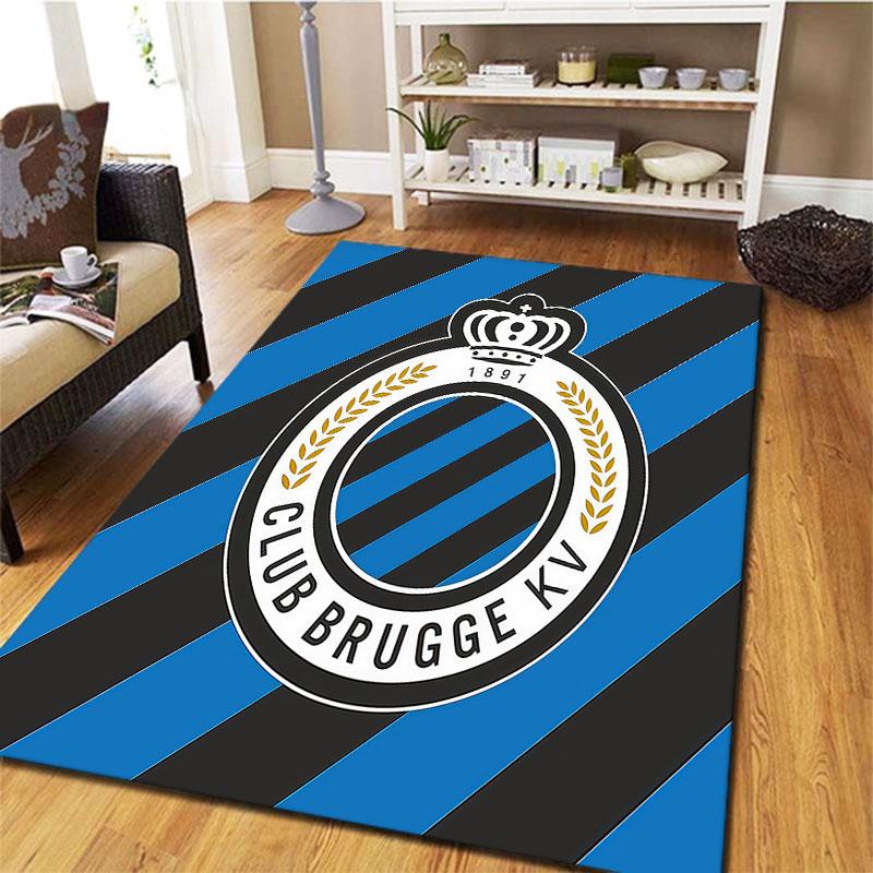 Club Brugge KV Carpet Rug for Living Room Bedroom Home Sofa Decoration,Kids play Non-slip Floor Mat