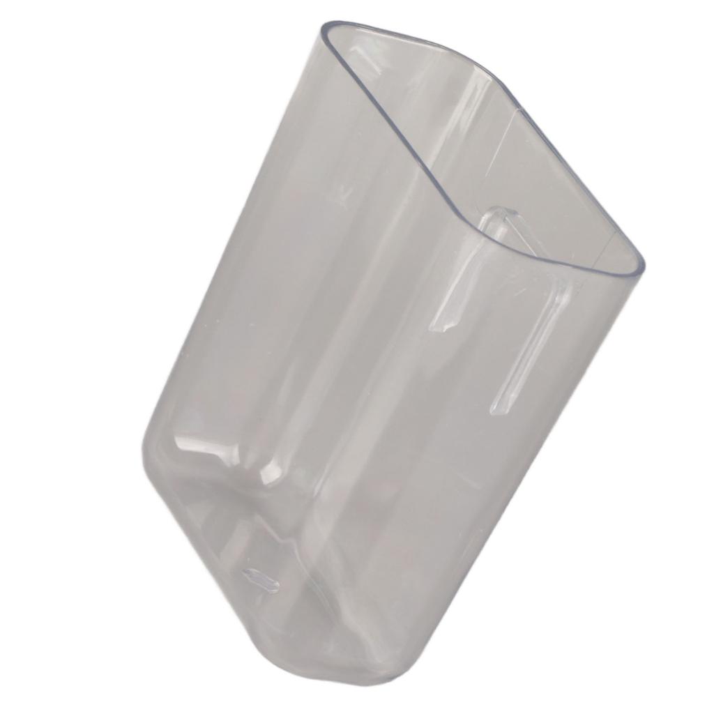 Adhesive Storage Bin Transparent Plastic Wall Mounted Floating Storage Holder Desk Organizer for