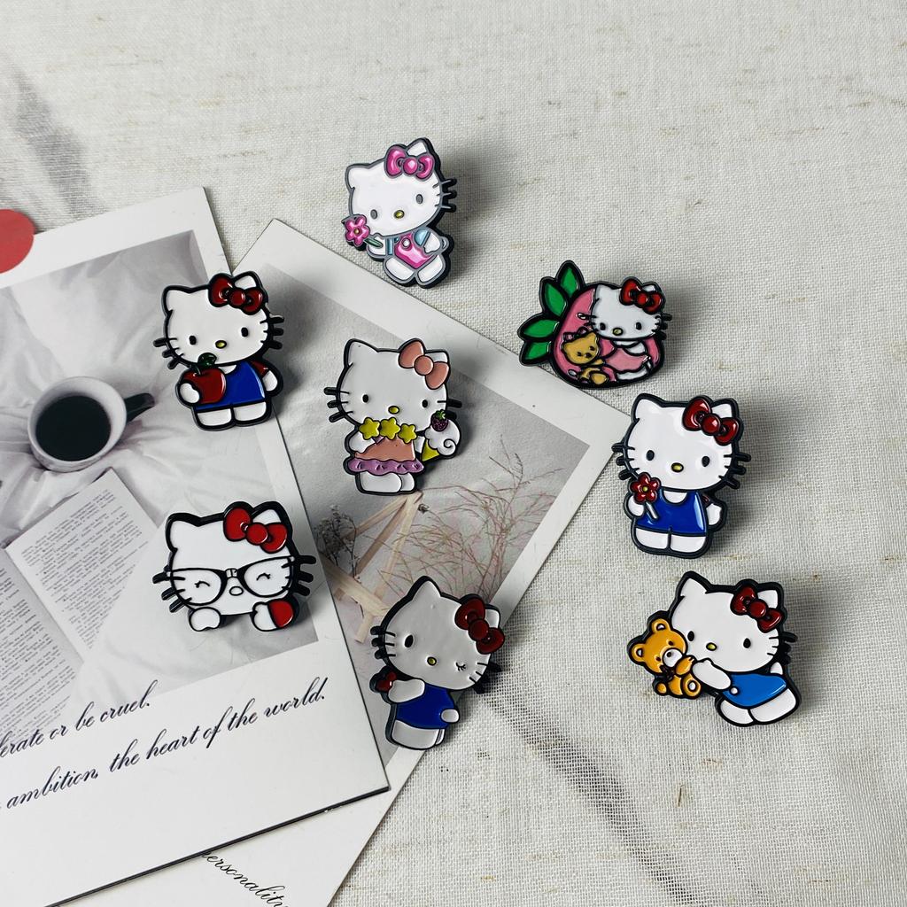 Anime pcs Enamel Pin Brooches for Women Lapel Pins Badges on Backpack Cosplay Accessories Fashion Jewelry Toys Friend Gift
