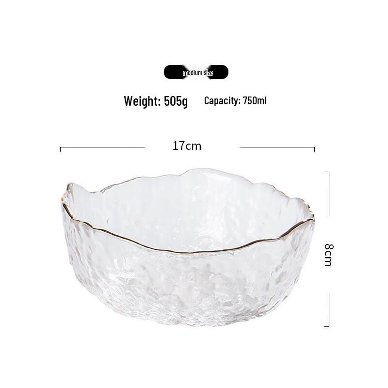 Di Ruien Glass Salad & Fruit Bowl