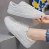 Größe 32–43, weiße Skateboard-Schuhe für Damen, Studentinnen, Sport, Wandern, Reisen, lässige Turnschuhe, Freizeit, flache Schuhe