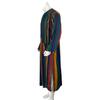 2026 Autumn Men's Striped Exotic Long-Sleeve Shirt-Robe