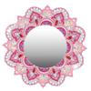 Mandala Crystal Diamond Painting Makeup Mirror Pendant - Special-Shaped DIY Handmade Design, In Stock